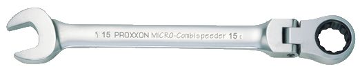 MICRO-Combispeeder с обгонной муфтой и поворотной на ± 90 ° головкой. Удлиненная серия.